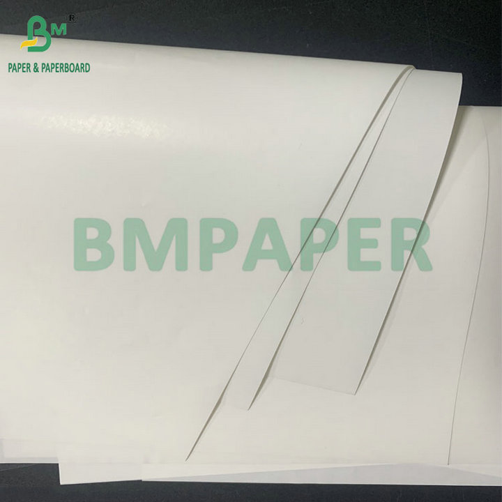 65gsm White Glossy High Wet Strength Paper For Making Beer Bottle Label 65 x 95cm 