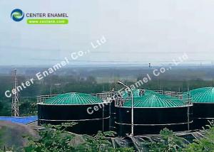China Enamel Coated Bolted Steel Liquid Storage Tank For Fuel / Oil / Petroleum Storage Tanks on sale