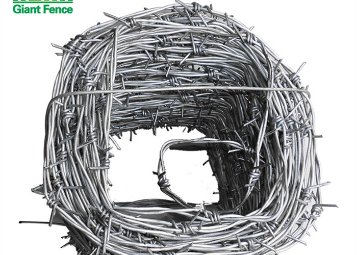 25KG 2 strands Pvc Coated Barbed Wire for Livestock Fence