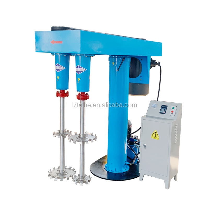 Auto Clamping Acrylic Paint Mixing Machine For Video Outgoing-Inspection Efficiency