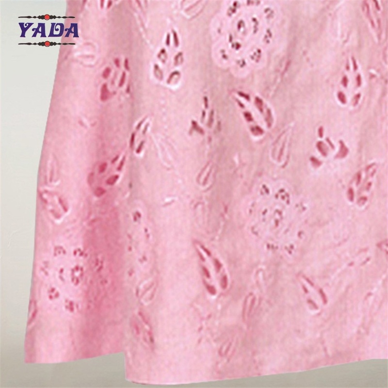 Ladies african bazin hand embroidery design party swing casual dress dresses sexy for women