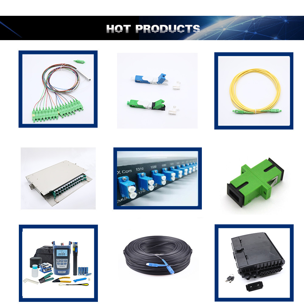 12 Color Fiber Optic Pigtails Single Mode LC ST FC SC UPC With PVC/LSZH Jacket