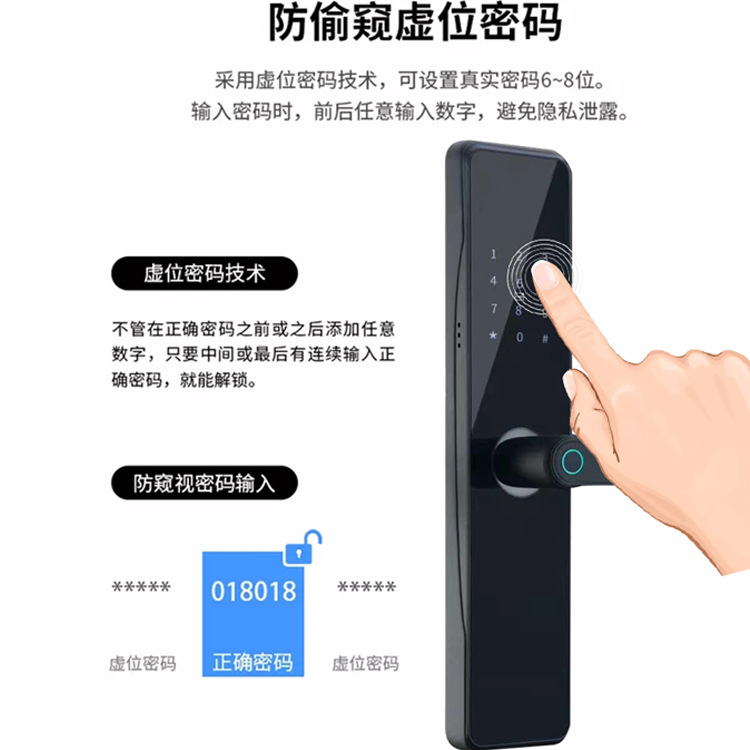 OEM ODM Push Pull Door Lock Digital Wifi Keyless Entry Door Lock
