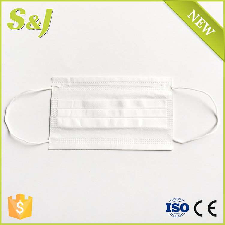 S&J "Secure+" Disposable Protective Face Mask Made for Sensitive Skin Hypoallergenic Inner Layer ASTM LEVEL 3 Premium Quality