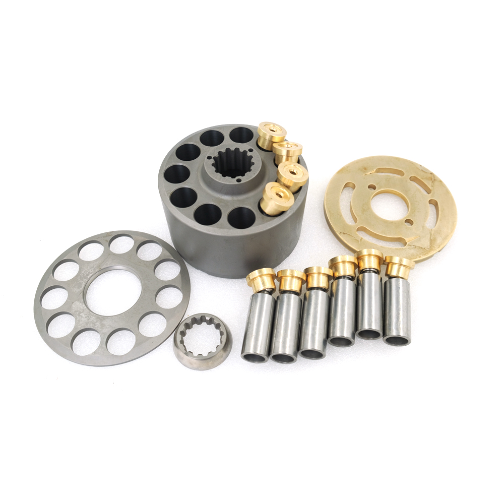 Cylinder Pistons Valve Plate Retainer Plate Ball Guide Spare Parts for PVK-2B-505 ZAX55