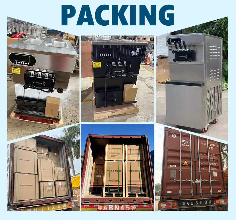 Mobile Gelato Maker Commercial 36l Hotel Commercial Ice Cream Machine