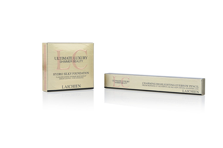 Luxury Embossing Cosmetic Packaging Boxes For Eyebrow Pencil