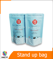 Squeeze Liquid Stand Up Spout Pouch Bag Black Matte Print Label Juice