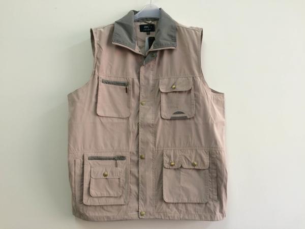 Mens classic vest，mens waist coat, gilet, vest in peach skin fabric, taupe