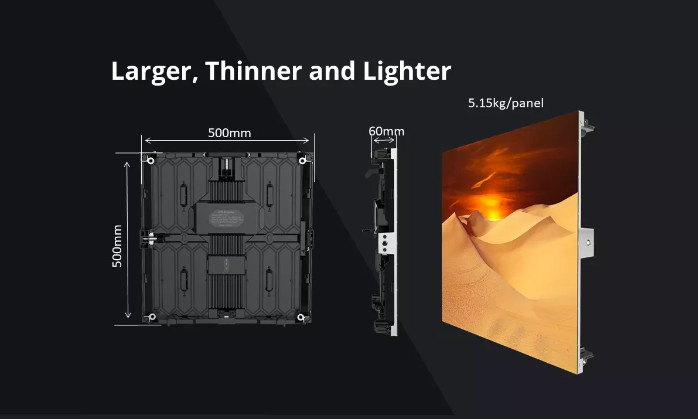 3D Magic Full Color Indoor Led Display Screen Rgb Led Cube P2.5 P3 P4