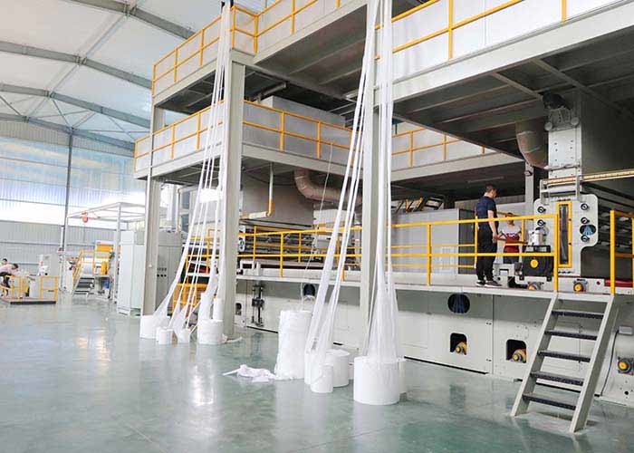 PP SPUBOND NONWOVEN Production line SMMS SMS SERIES