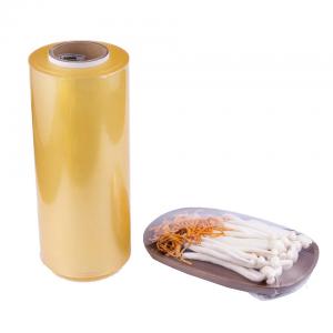 Buy cheap Food Grade Mushroom Compostable Plastic Wrap Film PVC Plastic Film Wrap For Packing product