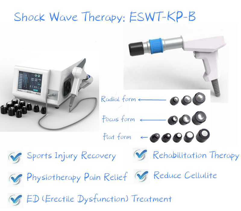 Professional Shockwave Therapy Machine ED Extracorporeal shockwave therapy for achilles tendonitis shockwave machine