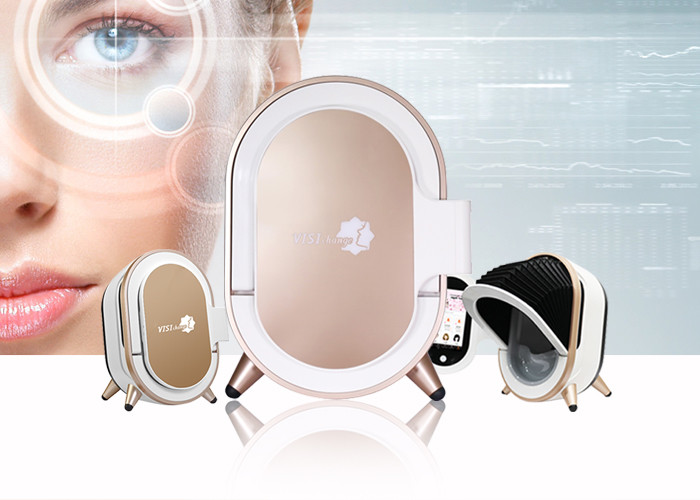 Golden Touch Screen Facial Skin Analyzer 20 Seconds Analysis Speed