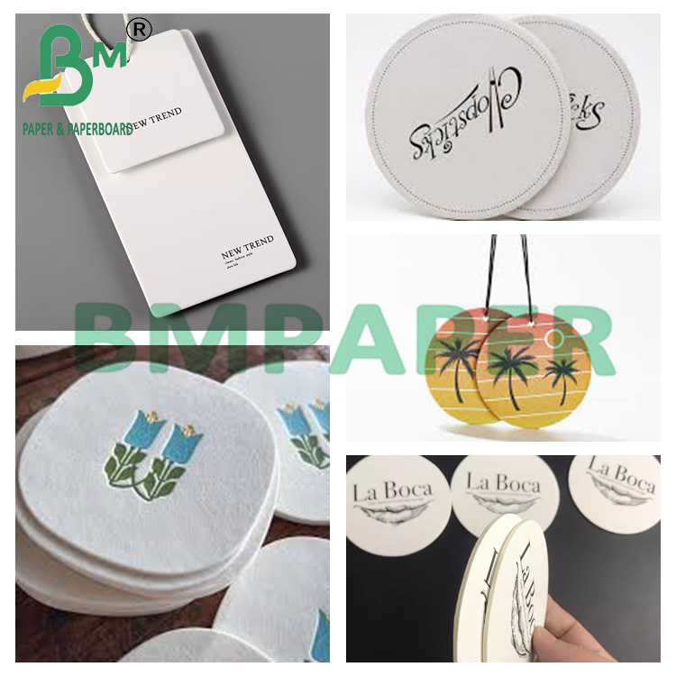 0.7mm Uncoated Absorbent Paper Smooth Surface Beer Mat Sheets