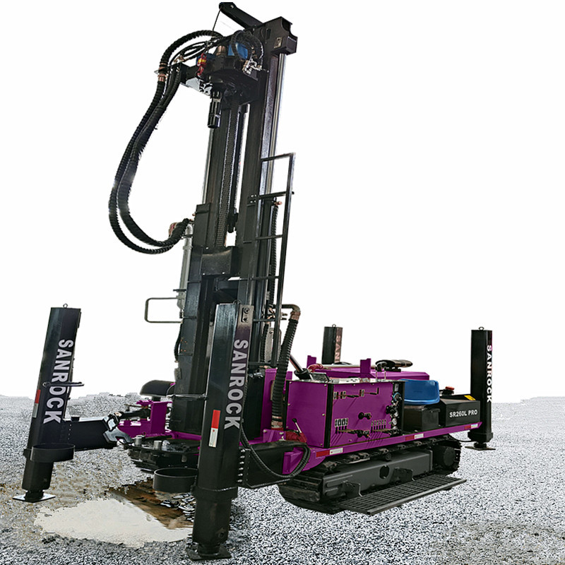 Mobile Water Well Drilling Machine Hydraulic Bore hole 400m Deep Water Well Drilling Rig