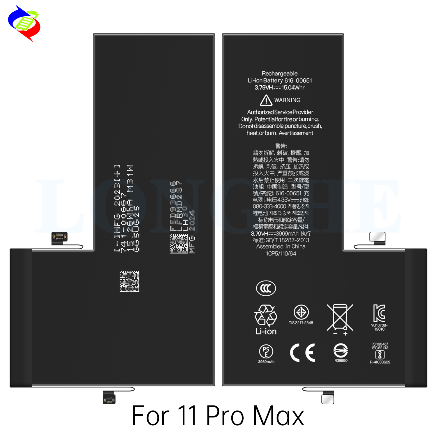 100% Compatible Battery Repair Flex Cable for iPhone 11 Pro Max Battery Health Reset