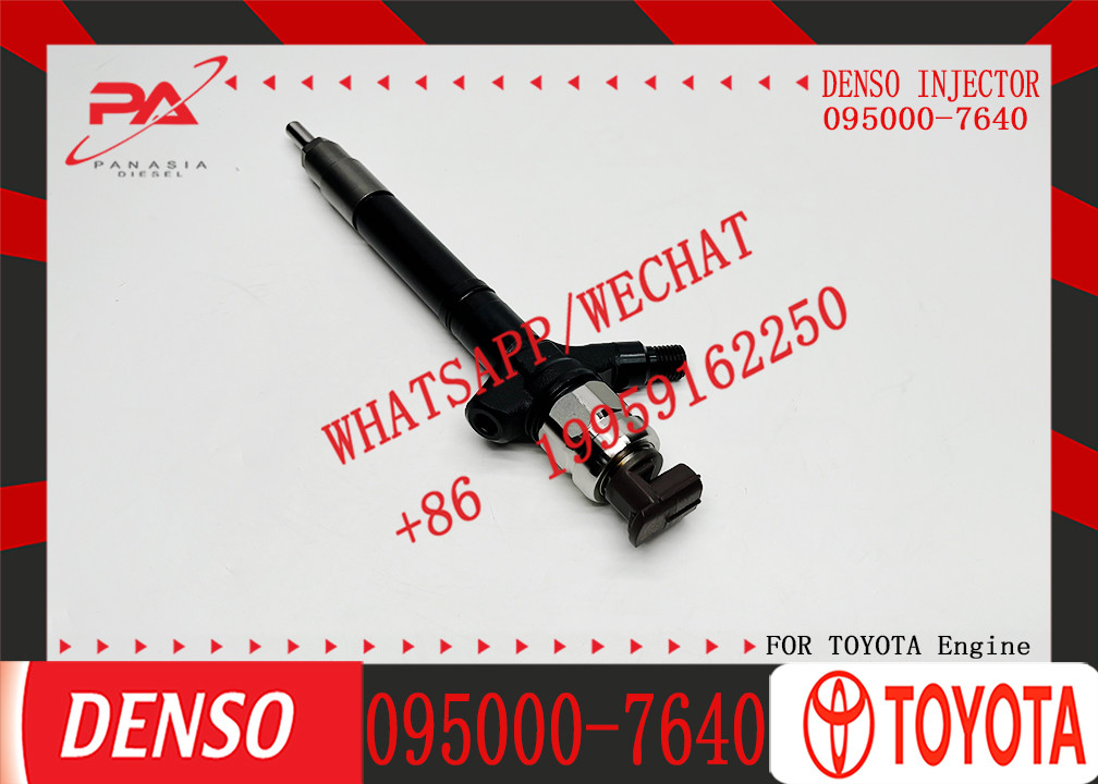 Common Rail Fuel Injector 095000-7640 for TOYOTA 2AD-FTV 23670-0R170 23670-0R120 23670-0R020 23670-0R070