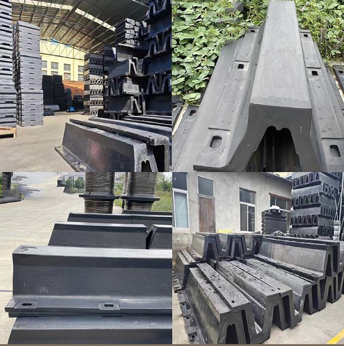 Black Arch Rubber Fender Durable Materials for Long Lasting Performance