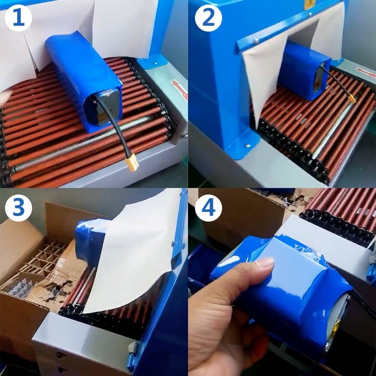 18650 Battery Pack Production Machine Heat Wrapper 1000pcs/H 50Hz