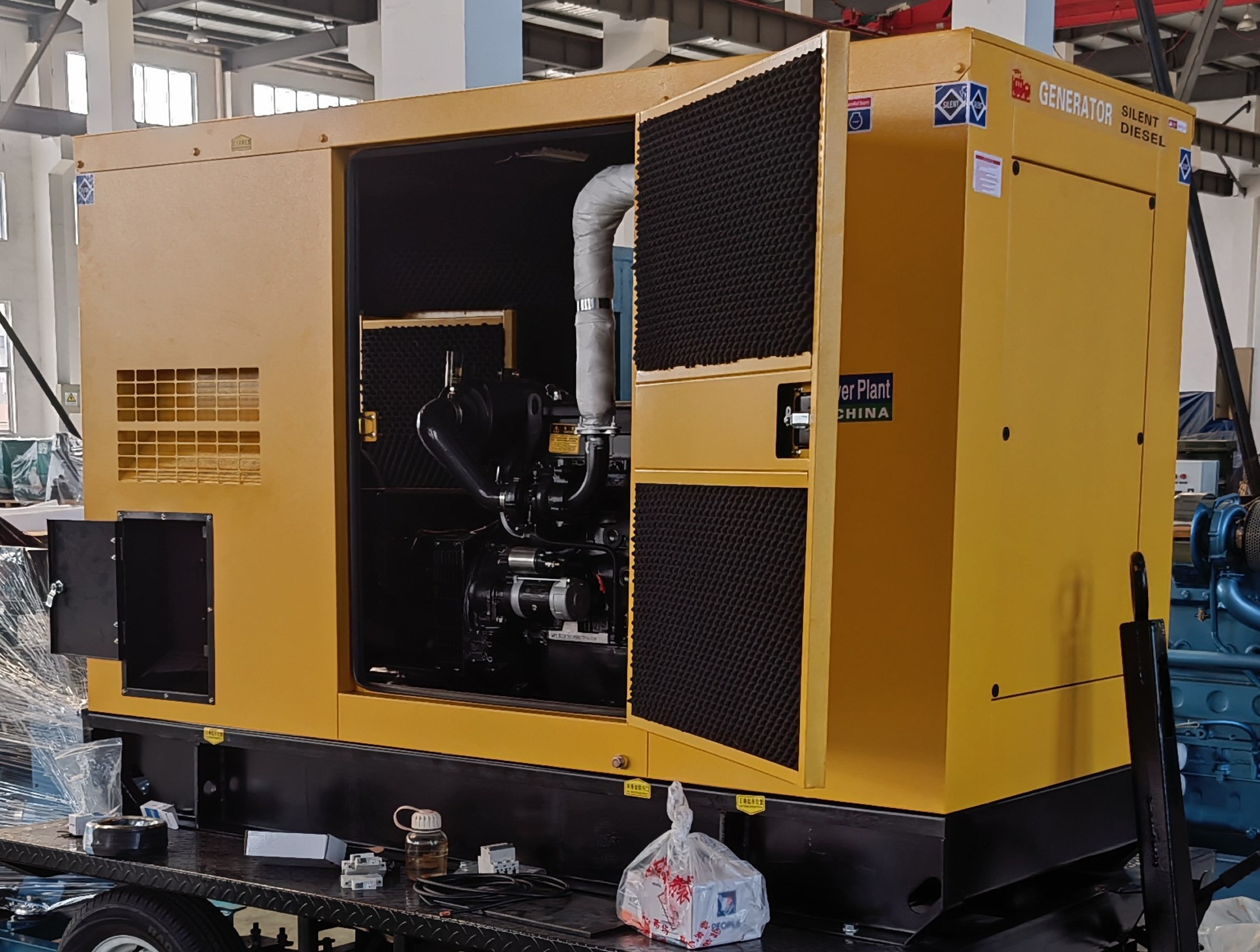 ISO Cummins Diesel Generator Set Intuitively Clear 200kva Diesel Generator