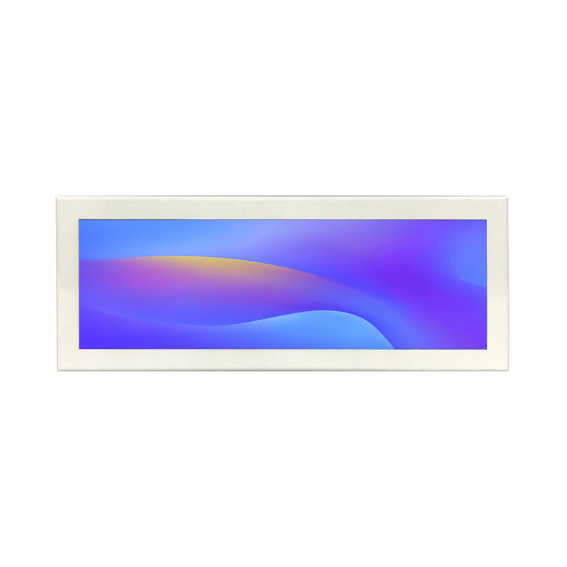 Custom Small Size Ultra Wide Stretched Bar LCD Screen Display 7.7" Digital Signage Android All-In Video Bar Screen