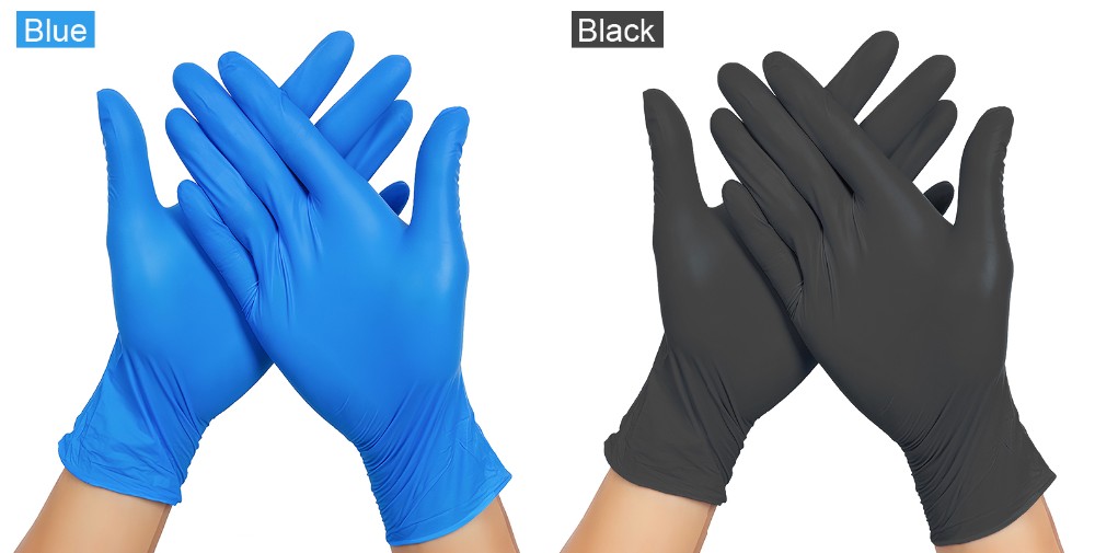 Waterproof Disposable Sterile Gloves 100% Latex Material Thickness 3-9 Mil