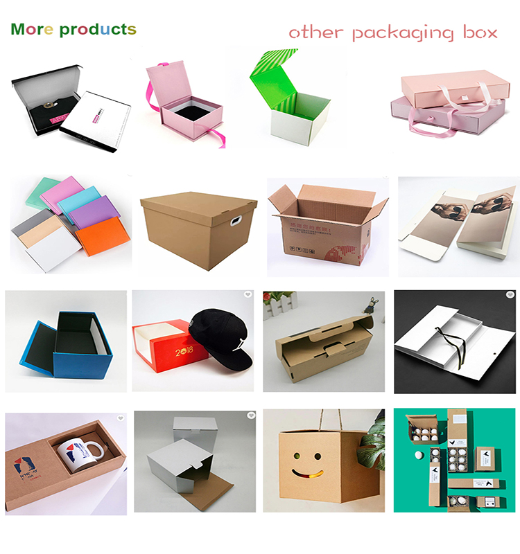 Custom Order Handmade Luxury Rigiding Coffee Packaging Box Sweet Custom Food Packaging