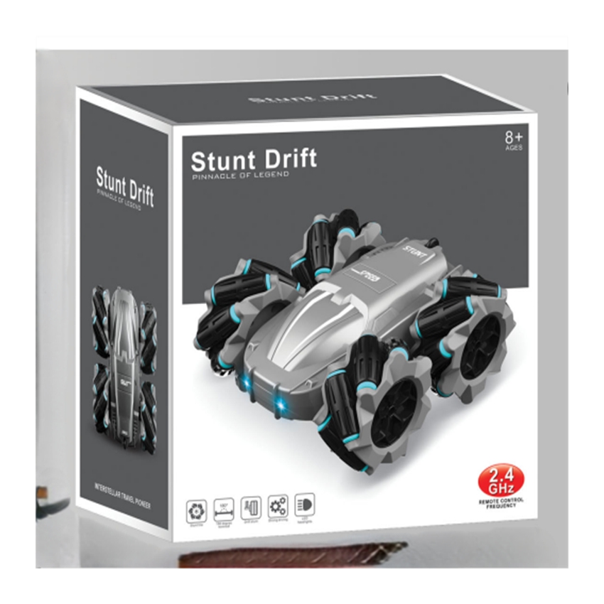 M2 360 Driving Drifting Remote Control Rc Stunt Cars Toys For Kids BLACK Beginner Operator Skill Level