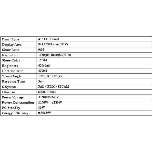 HD 43 inch interactive digital signage kiosk in shopping center