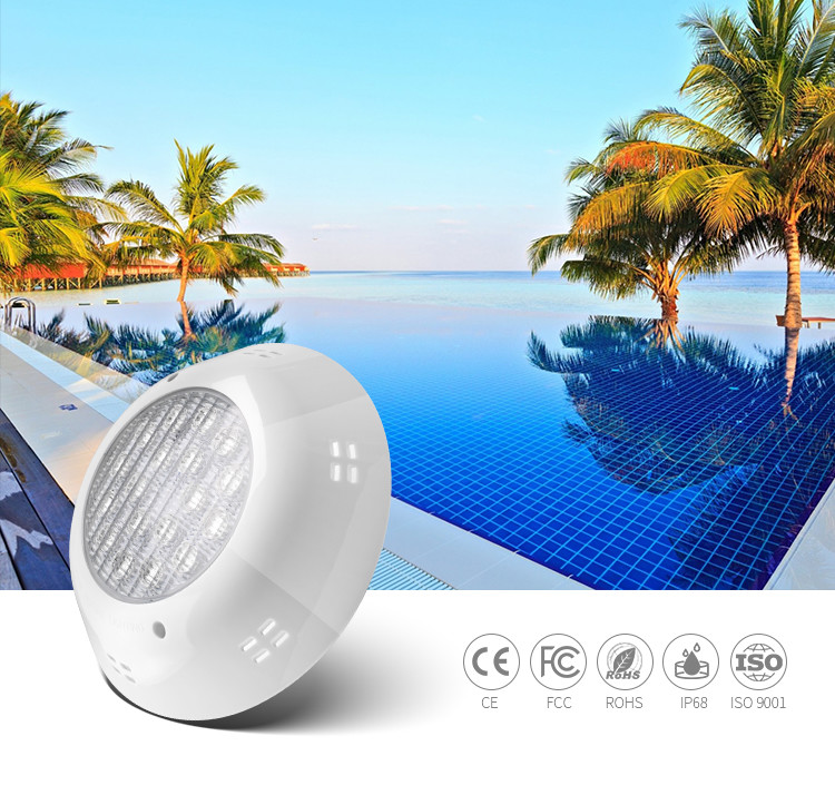 1200LM 18X3W LED Underwater Swimming Pool Lights Switch Control VDE