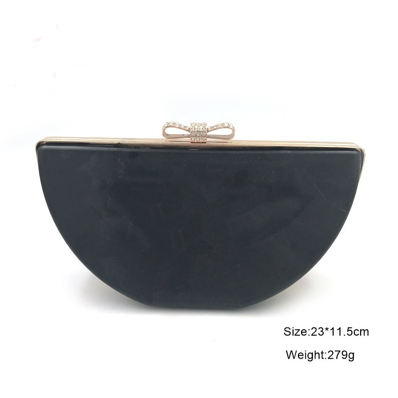 Bag part accessories with plastic box clutch hardware clasp iron metal purse frame
