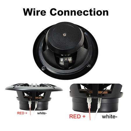 6.5 Inch 2 Way 120 Watt Waterproof Coaxial Speaker With LED Ceiling Music Systems Loudspeaker Marine Boat Car Audio System