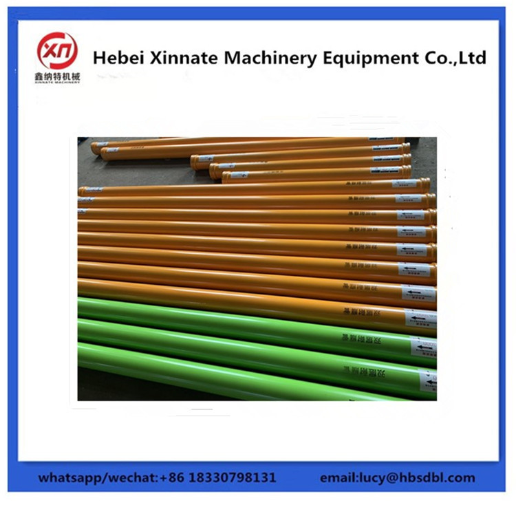 4.0mm 4.5mm ST52 Seamless Concrete Pump Pipe Wear Resistant