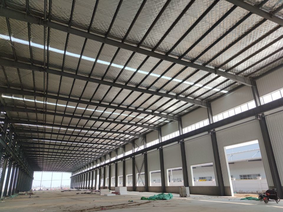 Pre Engineered Riged Frame Structural Steel Workshop Building Construction ISO Standard