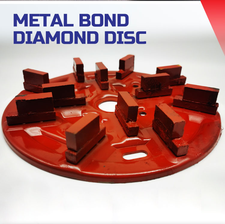 Durable Metal Bond Diamond Grinding Disc for Granite 50/200 Grit Abrasive Polishing Disc