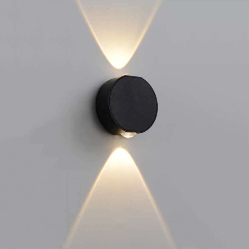 Wholesale simple indoor and outdoor hotel aisle corridor door courtyard waterproof LED square decorative wall lamp