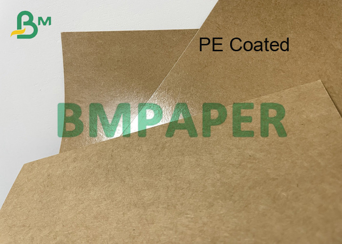 300gsm Oil-proof Single-side PE Coated Kraft Paper For To-go Boxes