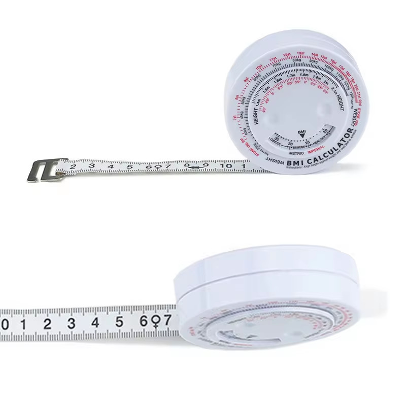 150cm BMI Body Retractable Tape For Diet Weight Loss Tape Measure Calculator Keep Your Beauty Body Ruler