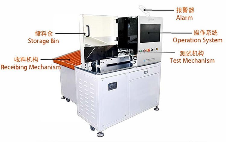 Lab Battery Cell Sorting Machine 10 Channels For 26650 32650