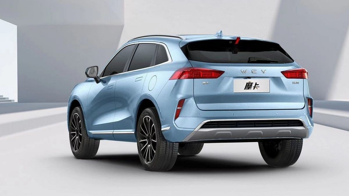 2.0T 214PH Secondhand Electric Cars Great Wall WEY Moka 2 Wheel Drive SUV 200km/h