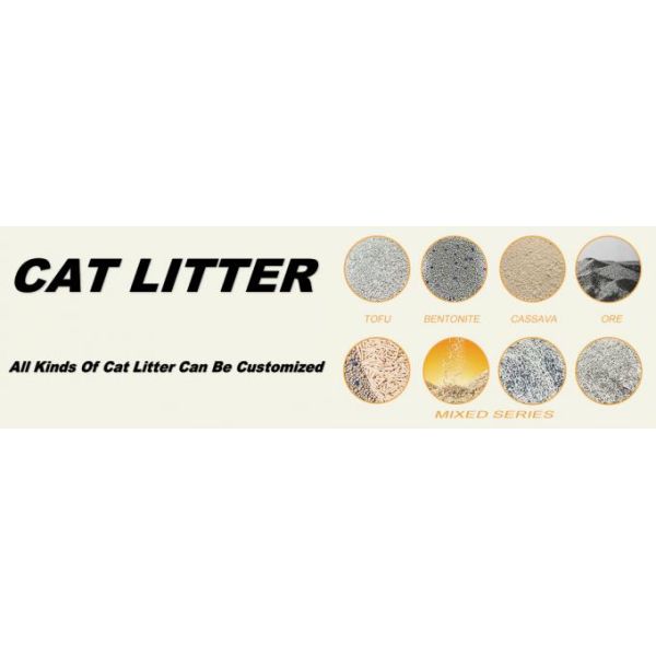 Manufacturer Direct Eco-Friendly Dust-Free Super Clumping Natural Plant Healthy Striped OEM/ODM Unscented Tofu Cat Litter 1