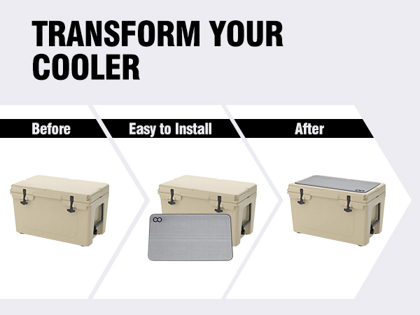 Customized EVA Material Foam Cooler Box Pad for RTIC 45 23.82*13.27inch 7mm Thickness