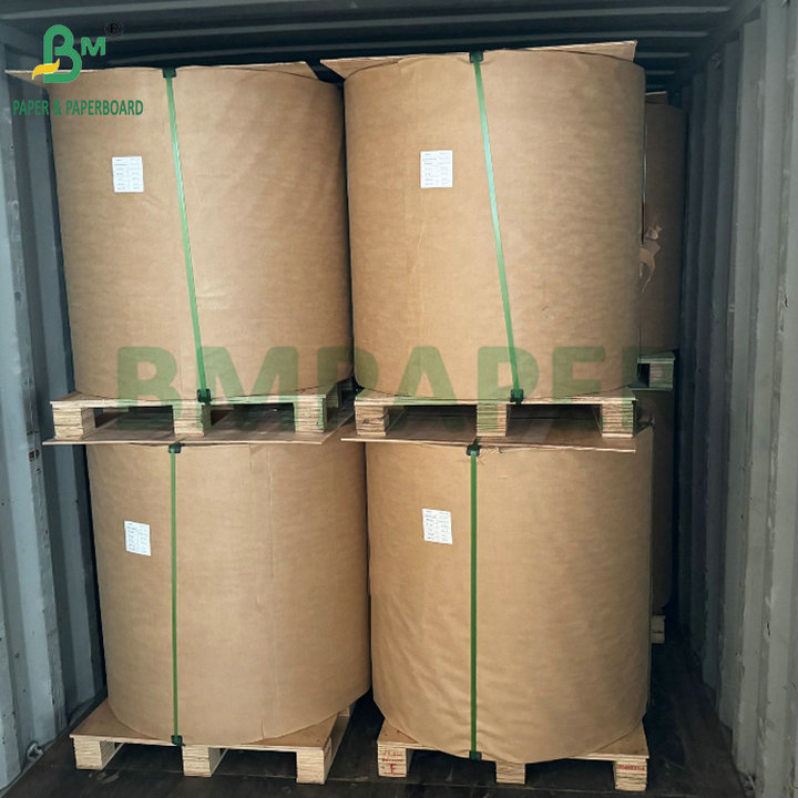 Wood Pulp 50gsm 60gsm High White Kraft Paper For Packaging Bags