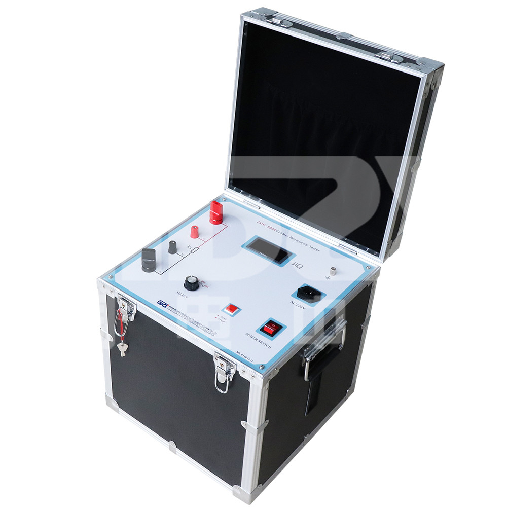 ZXHL-600A DC 600A Contact Resistance Tester For Measurement of Switchgear Circuits