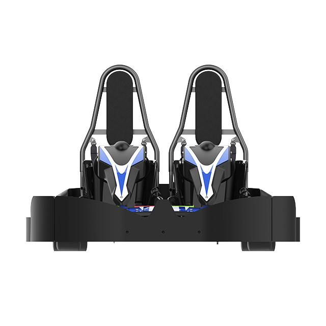 12Nm Single Motor 3500KW Double Seater Go Kart For Amusement Park