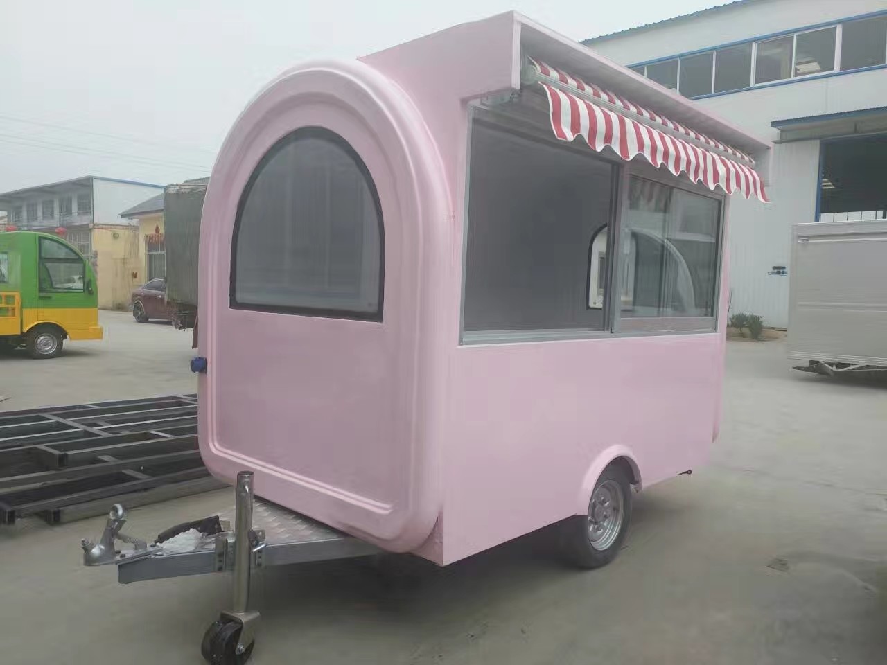 food trailer Coffee Hot Dog Food Carts With Full Kitchen, Mobile Ice Cream Food Trailer