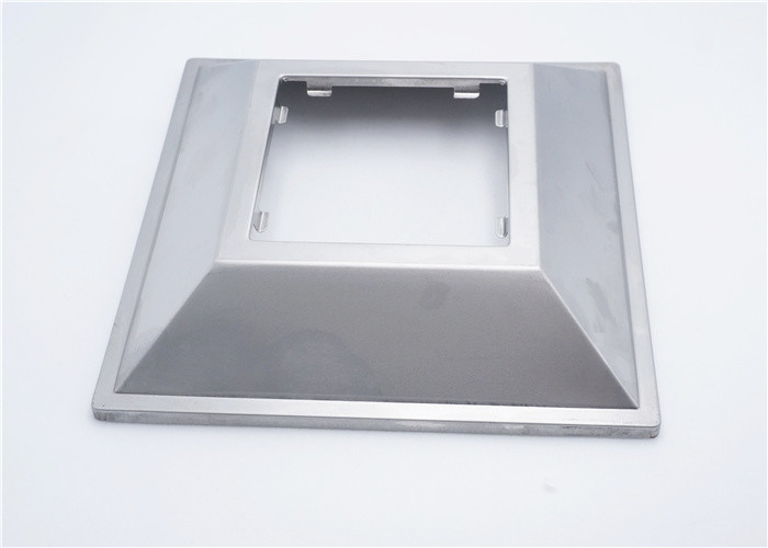 Stainless Steel Metal Stamping Parts Square LED Lamp Vocer 157 * 157 mm