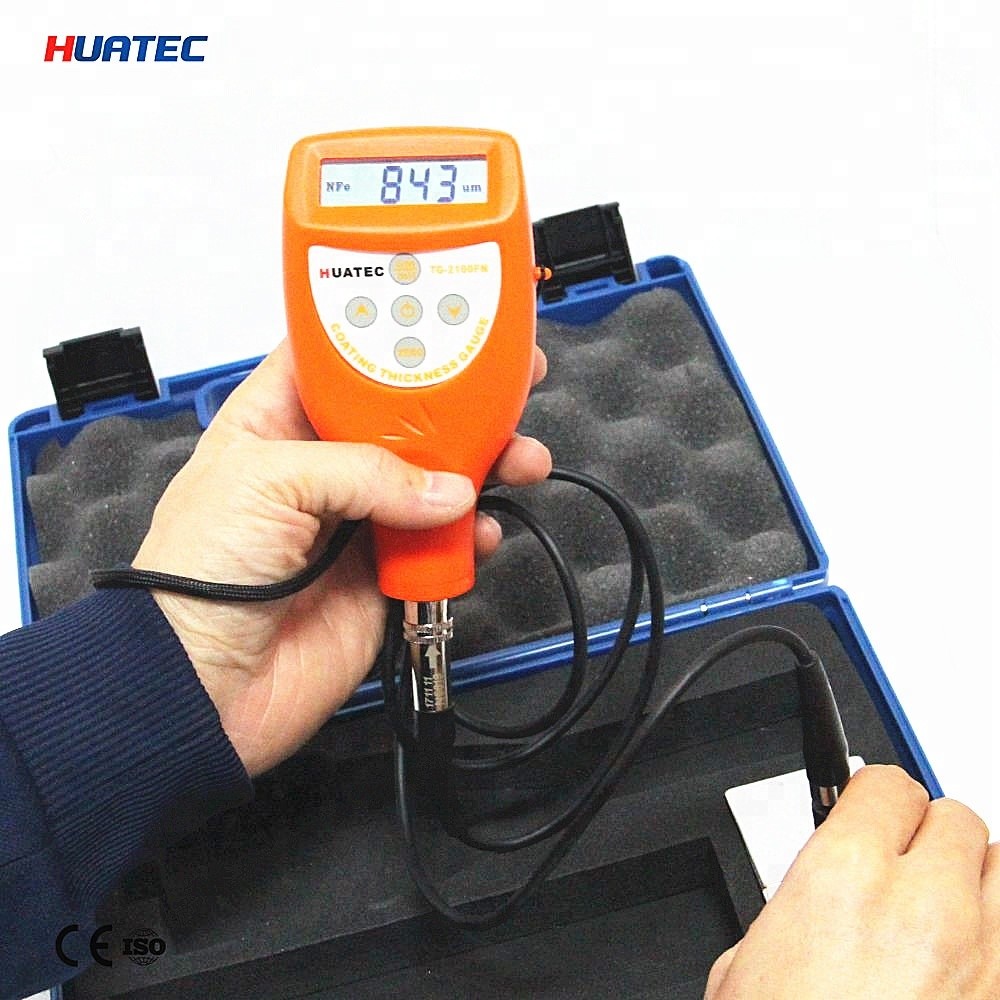 TG-2100FN 5000 Micron Coating Thickness Gauge Measure Thickness Of Non Magnetic Coating Layers