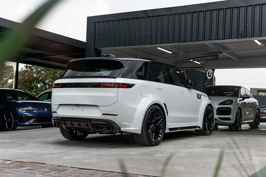Carbon Fiber Range Rover Sport Body Kit LM Style Front Lip Car Wheel Arch